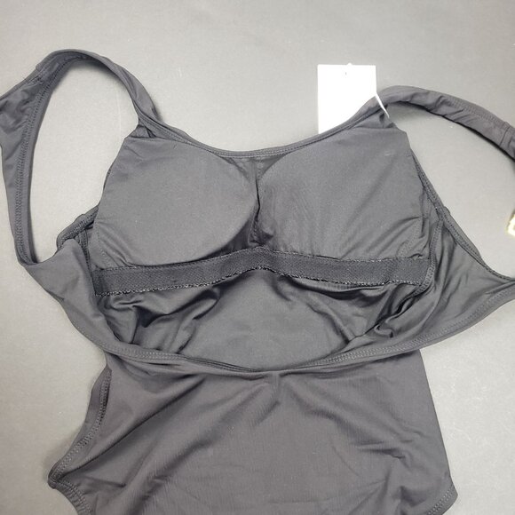 Andie Swim The Catalina One-Piece Tankini Women's XS Black Racerback Open Back - Picture 13 of 16